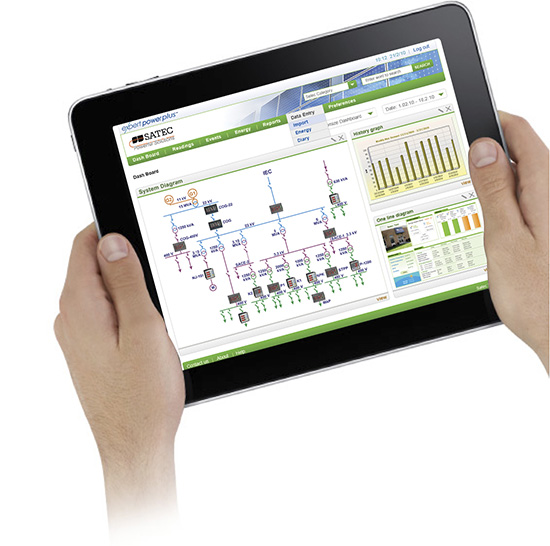 eXpertpower electricity billing software iPad screenshot