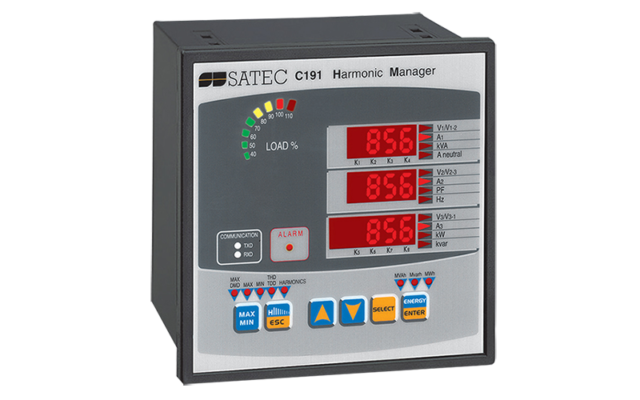 C191HM Energy Multimeter and Harmonic Analyser