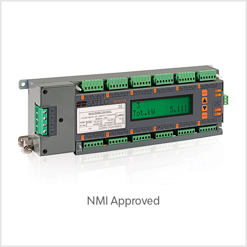 BFM136 NMI Approved Branch Feeder Monitor