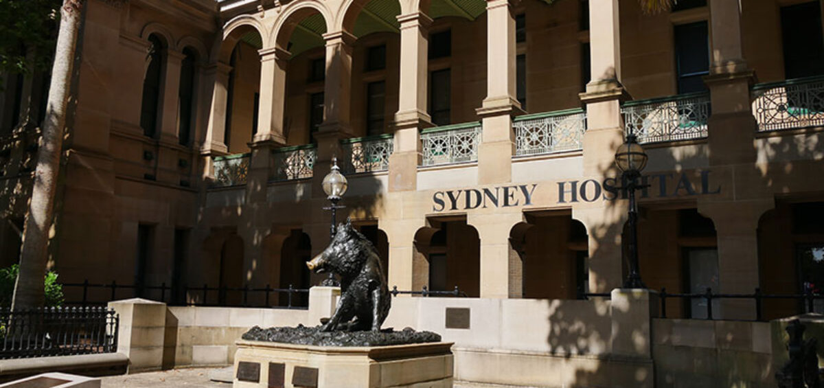 The outside of the Sydney Eye Hospital where Current Transformer Metering for Retrofit Projects are particularly relevant