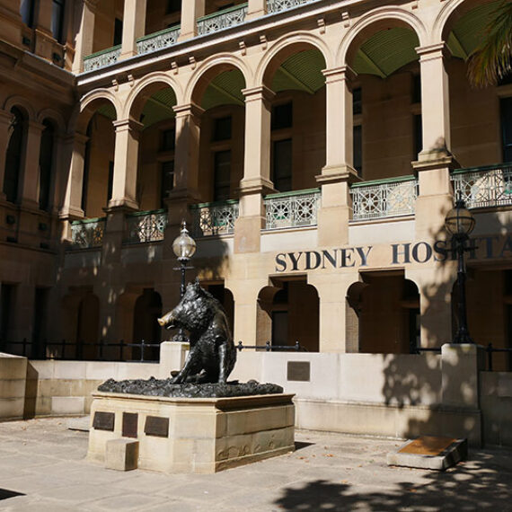 The outside of the Sydney Eye Hospital where Current Transformer Metering for Retrofit Projects are particularly relevant