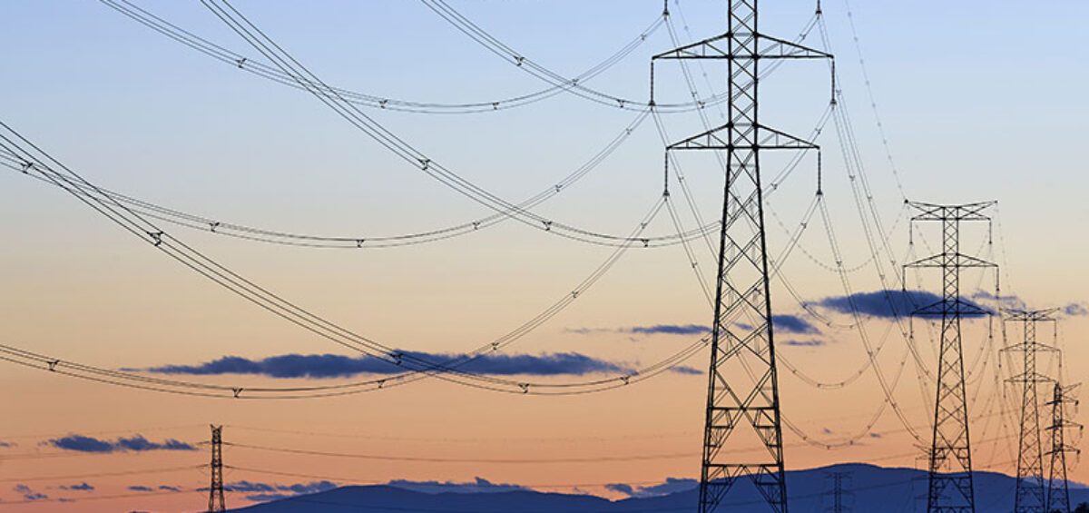 Electricity distribution lines where EN 50160 Power Quality Frequency, Voltage Variations, Flicker, Unbalance, Harmonics are all considerations