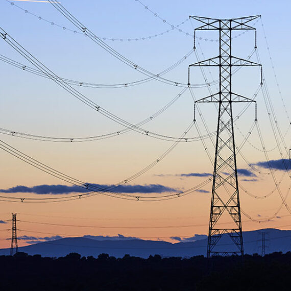 Electricity distribution lines where EN 50160 Power Quality Frequency, Voltage Variations, Flicker, Unbalance, Harmonics are all considerations
