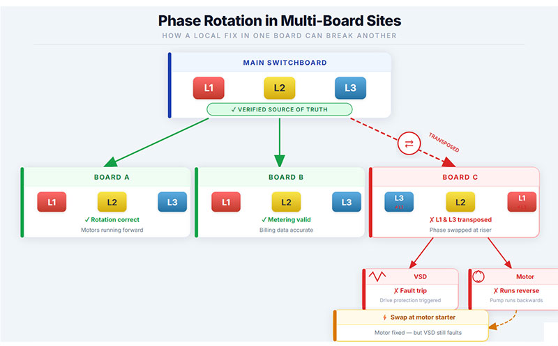 Phase Rotation Errors in Multi-Board Sites How Fixing It “Over Here” Can Break It “Over There”